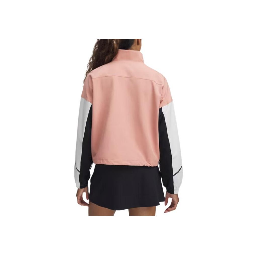 Under Armour Unstoppable Comfortable Soft Skin-Friendly Fashion Solid Color Jacket Women jackets Pink 1374889-696