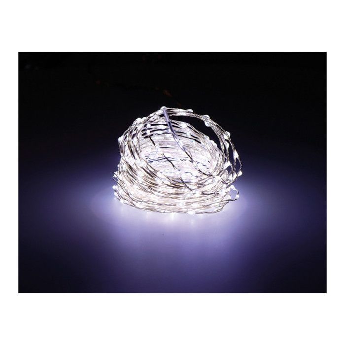 Guirlande Lumineuse - GENERIQUE - Micro Led Extra Dense Clignotant Lumiere Froide - Blanc - Extérieur