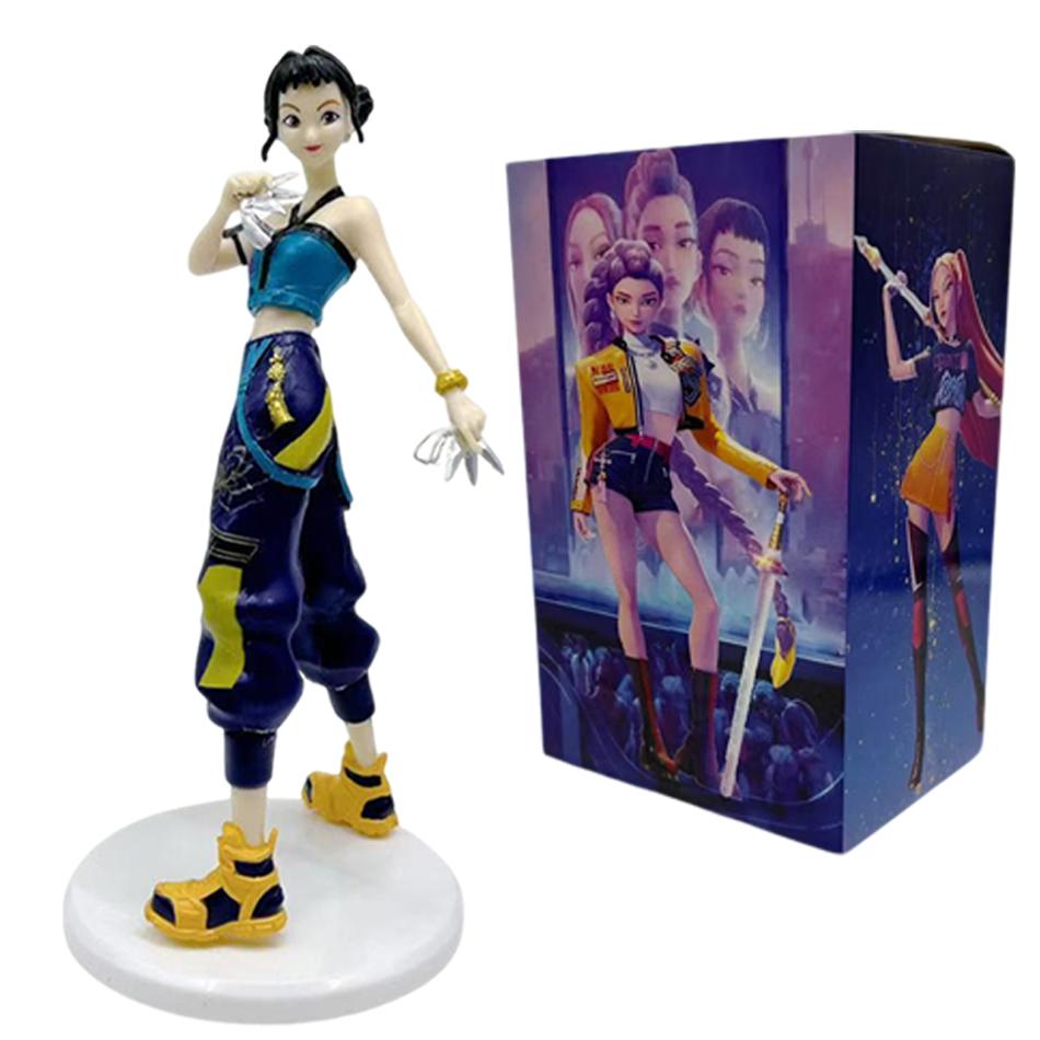 1-3pcs  KPop Demon Hunters Superstar Rumi PVC Action Figure Toy Anime Figurine Doll For Fans Brithday Gift Car Decoration