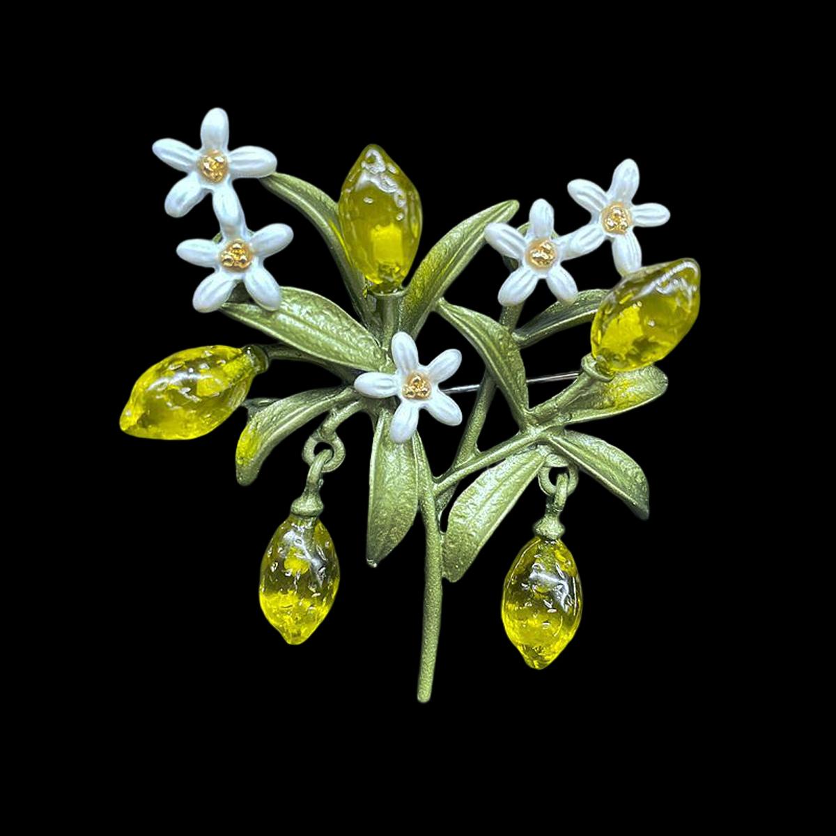 

Винтажные женские мужские значки-броши из эмали с кристаллами и жемчугом в стиле барокко, классические, в дворцовом стиле, с растениями, полые, аксессуары-булавки, пряжки