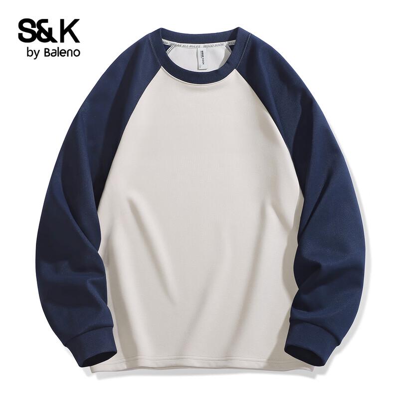 Baleno Men s S&K Raglan Crew Neck Sweatshirt XL
