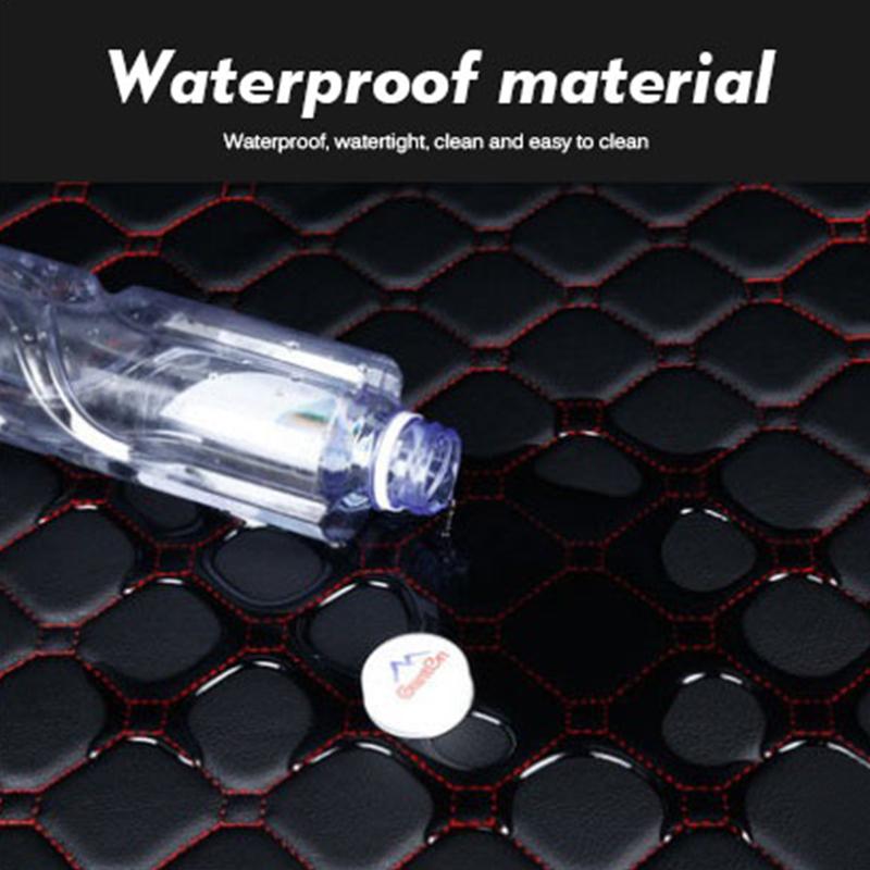 Car trunk mat for Ford Mustang 2015 2016 2017 2018   cargo liner carpet interior accessories cover