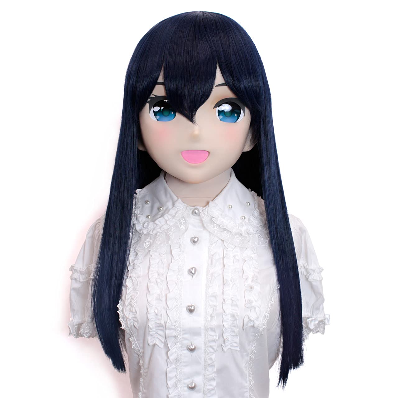

Munimuni Seisakusho Wig [Deep Blue] Straight/Long