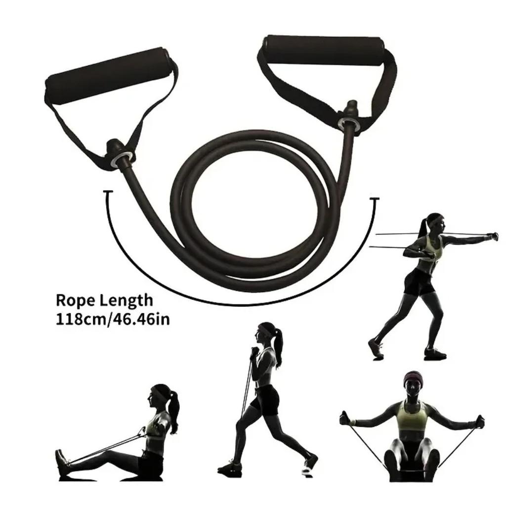 Resistance Bands with Handles – Home Gym Strength Training Set for Men & Women