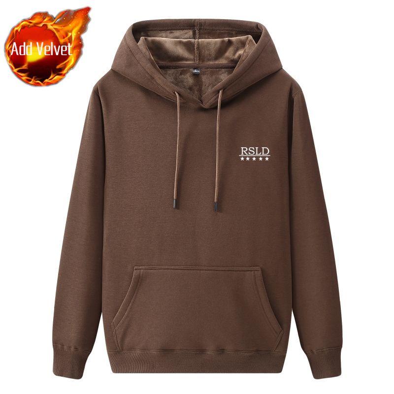 Warm Men's Hooded Sweatshirt Letters Designer Harajuku Fashion Overfit Cheap Y2k Vintage Streetwear Tops 90s Winter Male Hoodie