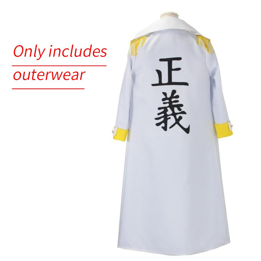 Anime Borsalino Cosplay Kostüm Admiral Kizaru Umhang und Uniform Anzug Halloween Marine General Performance Kostüme