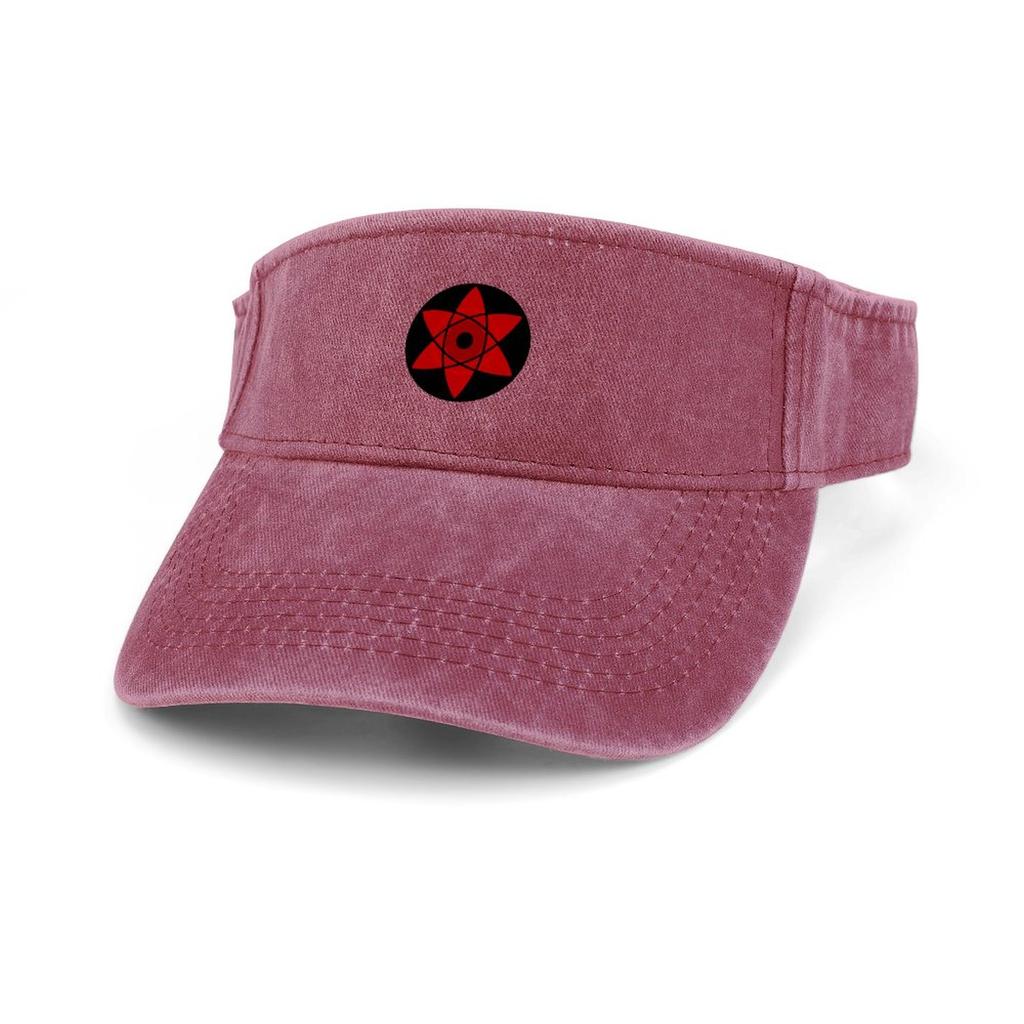 Konoha Akatsuki Anime Ninja Manga Uchiha Sonnenblende Leaky Top Cowboyhüte Unisex Damen Sport Tennis Golf Caps Open Top Custom Hat