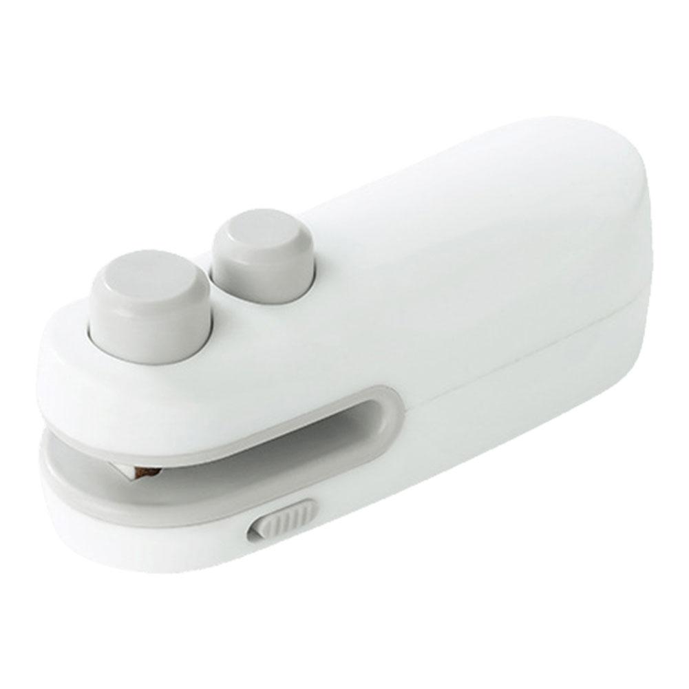 

Мини-запайщик пакетов USB-запайщик пакетов Портативный запайщик пищевых продуктов для пластиковых пакетов Пакеты для закусок белый