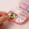 New Hot Weekly 8 Grids Premuim Mini Portable Travel Pill Cases Box Container Organizer Storage for Medicine Vitamin Fish Oils