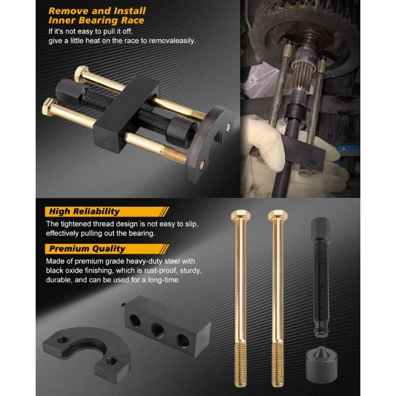 Lager Binnenring Montagetrekker Staal Transmissie Hoofdas Installatie Verwijderingsgereedschap 34902-84 voor Motorfiets