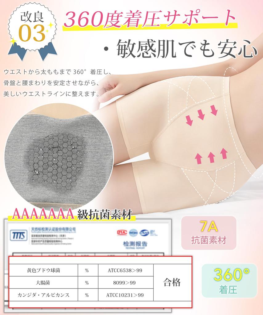 Powerful Compression Shorts Pelvic Girdle Abdominal Pelvic Hip Shapewear Shorts Pettipants Beautiful Buttocks Covers Abdomen Prevents Rolling Up