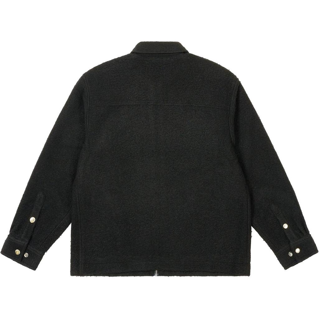 Palace Wooly Zip Jacket Black Unisex Outerwear P27SHT046