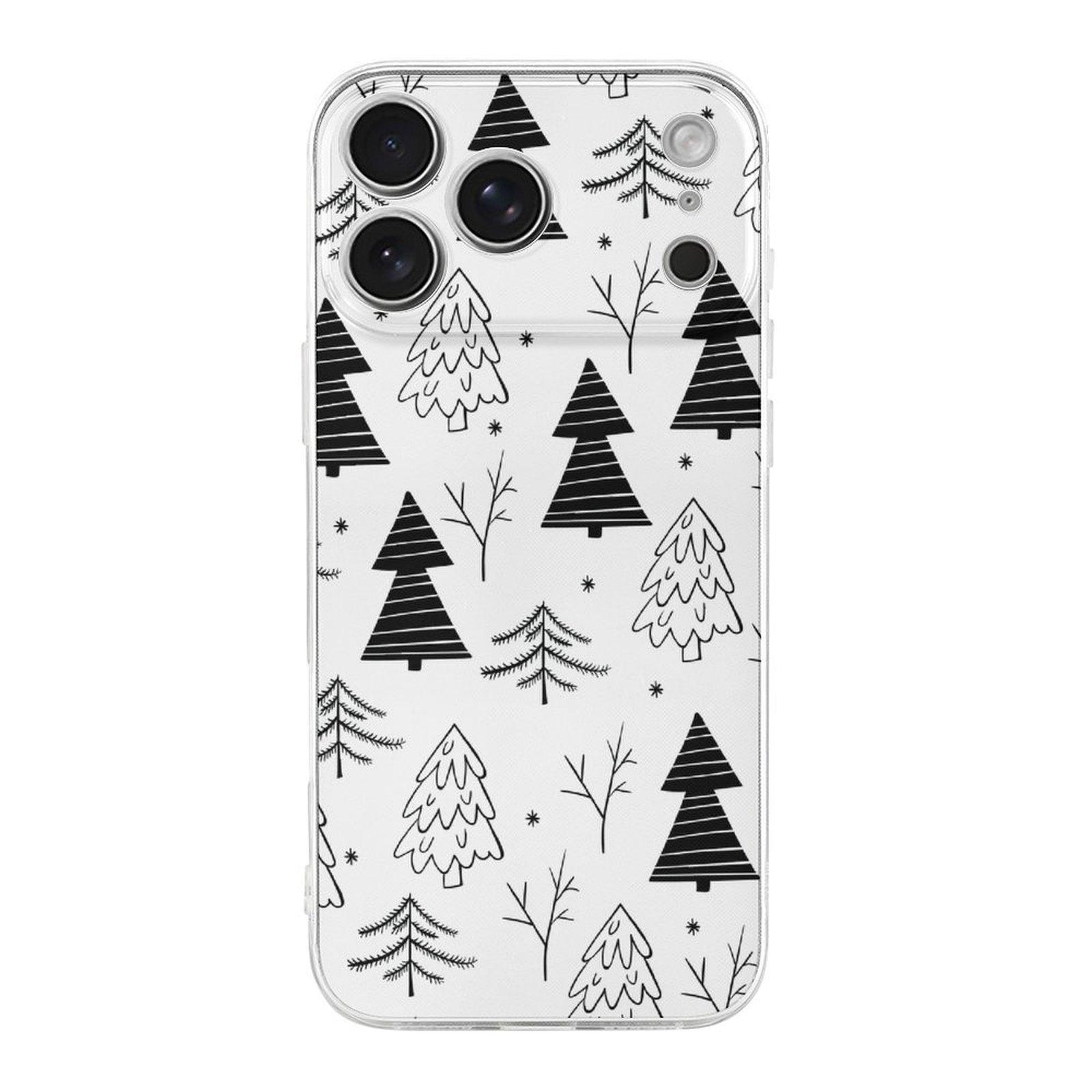 

1 Pack For iPhone 17 Series TPU Phone Case Full-Edge Glossy Protective Design, Daily Protection IPHONE-17ProMax белый