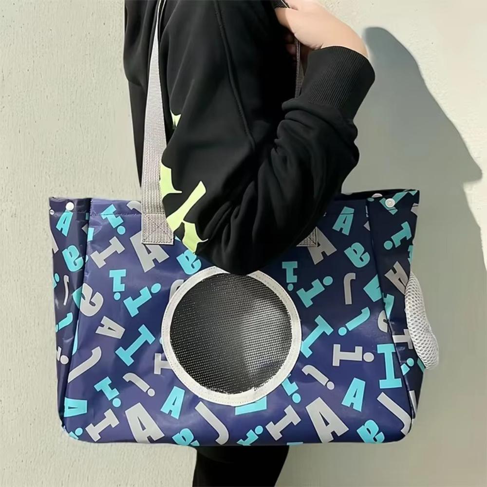 Portable Cat Carrier Bag Oxford Cat Carrying Bag Practical Pet Backpack  Outdoor Travel