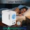 Mini réfrigérateur - NETTLIFE - 6 L - 12 V/230 V - Fonctionnement silencieux - Miroir &amp; éclairage LED