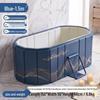 Portable Adult Ice Bath Tub: No Installation or Inflation Needed, Full Body, Large Size, Foldable