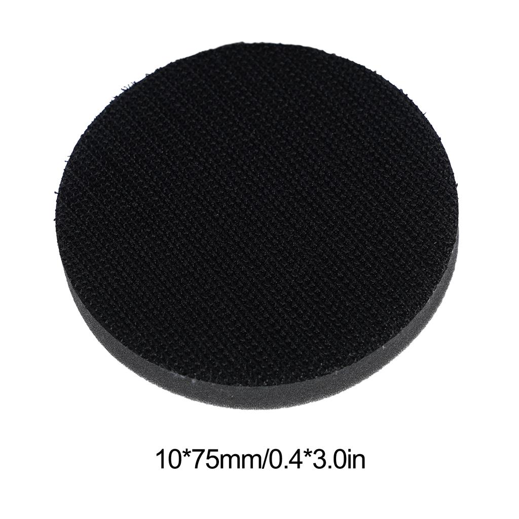 3 Inch Soft Density Interface Pads Hook&Loop Sponge Cushion Buffer Backing Pad Protection Sanding Disc Backing Pad