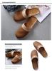 Unisex Summer Indoor Non-Slip Linen Slippers