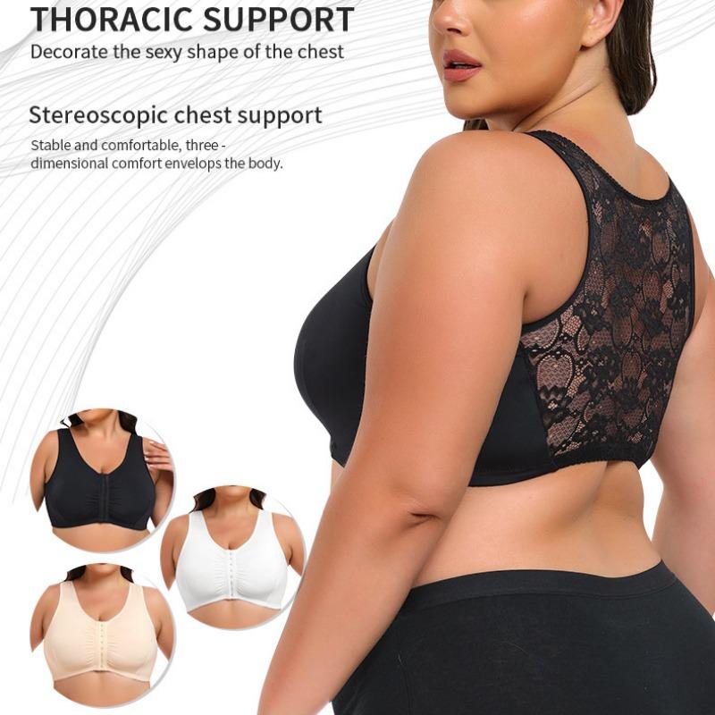 Large Size Full Cup Bra with Breast Reduction and Hot-selling Vest