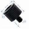 Adapter reduction sleeve 1/4" to M10 tripod black lamp stand 20 mm