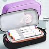 Double Layer Cartoon Pencil Case for Students - Large Capacity, High-Quality Print