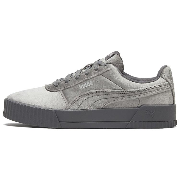 (WMNS) PUMA Carina Вельвет Серый/Серебристый Женские 375886-03 EU 37