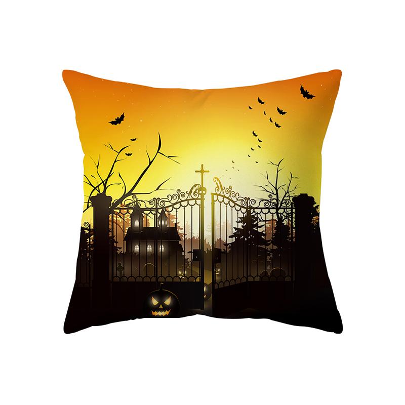 Pumpkin Collection Halloween Theme Pillow Cover Sofa Cushion  Holiday Gift Party Decoration Home Decor