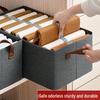Foldable Anionic Storage Box with Steel Frame - Fabric Organizer for Underwear and Pants