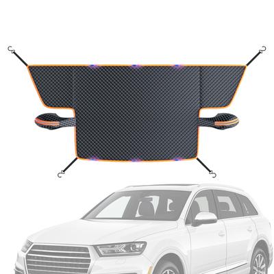 Housse de Neige pour Voiture Pare-brise Avant Housse Antigel Tissu Oxford Imperméable Pare-soleil Auto Housse de Pare-brise Neige Glace Vent
