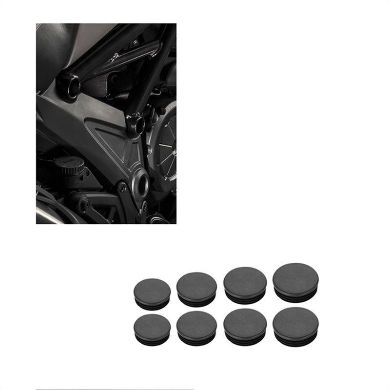Powerful Motorcycle Accessories Frame End Caps Frame Hole Cover Caps Plug Decorative For Ducati Diavel 1200 2011-2018