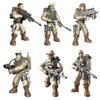 Desert Eagle Special Forces Soldiers Diy Figures 6pcs Building Blocks Toy Kids