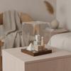 Transparent Acrylic Display Case | Box with Wooden Base,