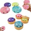 Mini Flash Dumpling Pressure Ball Slow Rebound Soft Pinch Decompression Simulation Steamed Bun Sensory Squeeze Adults Toy Gifts