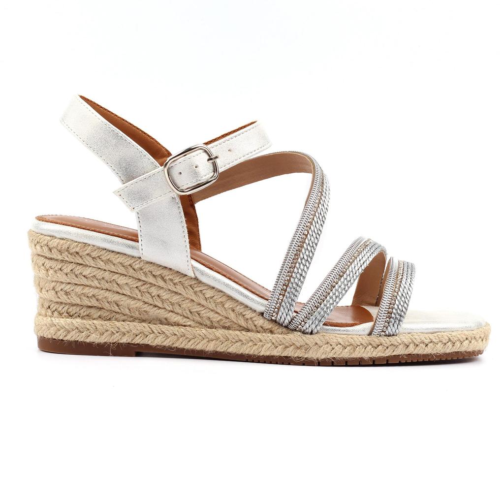 Lunar Womens/Ladies Izzy Wedge Heel Sandals