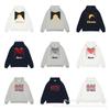 Rhude Horse Sunset Print Hoodie Loose Fit Casual Long Sleeve Sweatshirt Teens