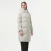 Tanboer Women's Long Hooded Warm Down Jacket