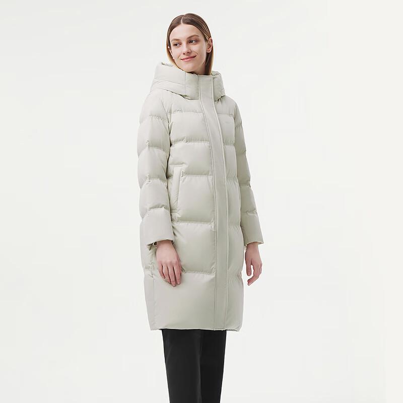 Tanboer Women's Long Hooded Warm Down Jacket