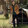 Timberland Af Wr Benton Shell Sports Casual Solid Color Hooded Jacket Woven Men Jackets Wheat A695W-P47