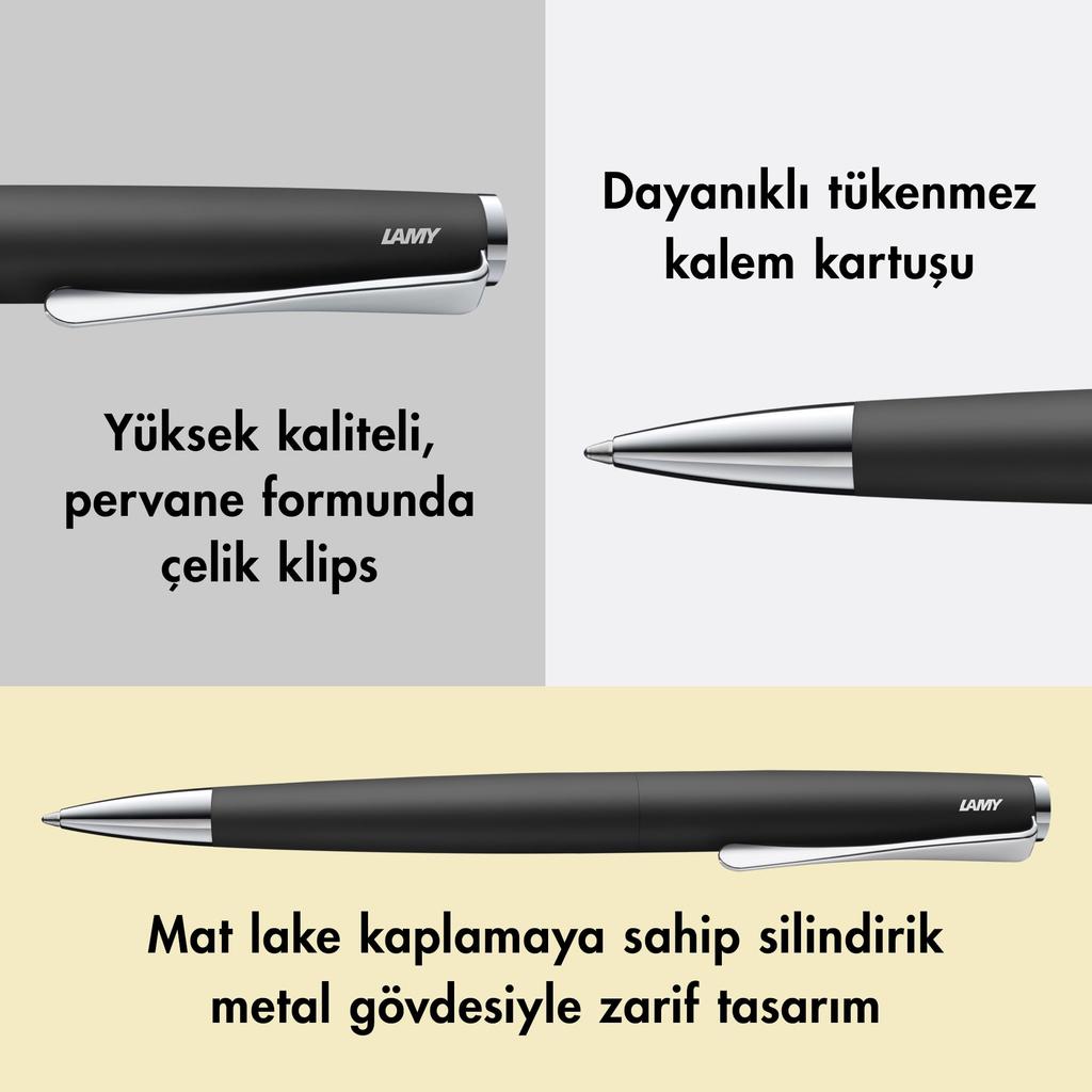 LAMY Studio Königsrot Kugelschreiber L267RR, Ölbasis,