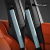 GWOXB1 Car Seat Belt Protector Suitable for All Seasons, Made of Suede Fabric, with a Lengthened Strap To Prevent Neck Discomfort.