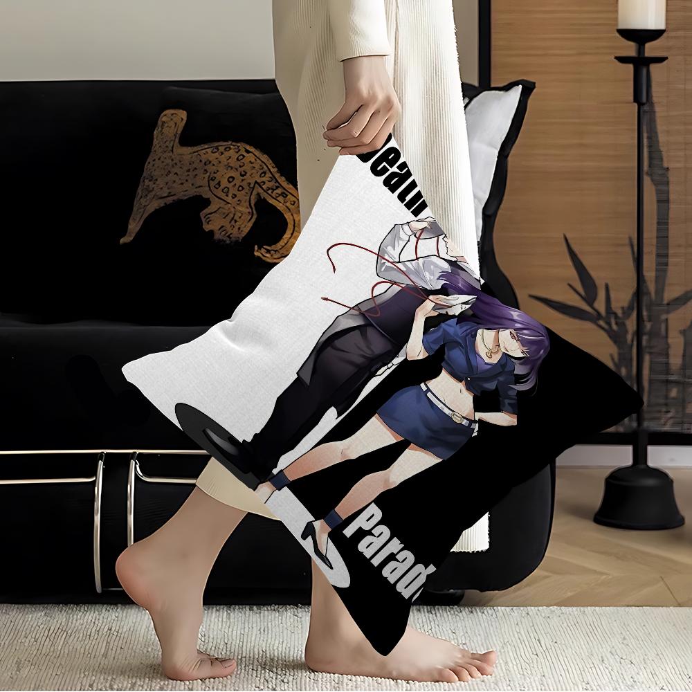 

Death Parade Anime Pillowcase Toon Gift Cushion Cover Bedroom Home Sofa Chair Seat Decor Pillow Case 16x16Inch