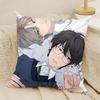 Anime L-Lost in the C-Cloud Pillow Case Natural Linen Double-Sided Printing Sofa Home Decor Cushion Cover
