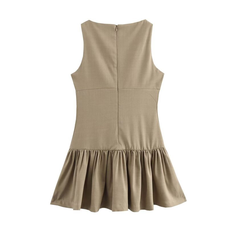 Jnleaog Autumn New Women's Clothing Fashion Style French Style Design Fashion All-Match Bowknot Decoration Dress