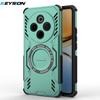 KEYSION Hollow Heat Dissipation Case for IQOO Z10 5G Silicone+PC Magnetic Cooling Shockproof Phone Back Cover for VIVO IQOO Z10
