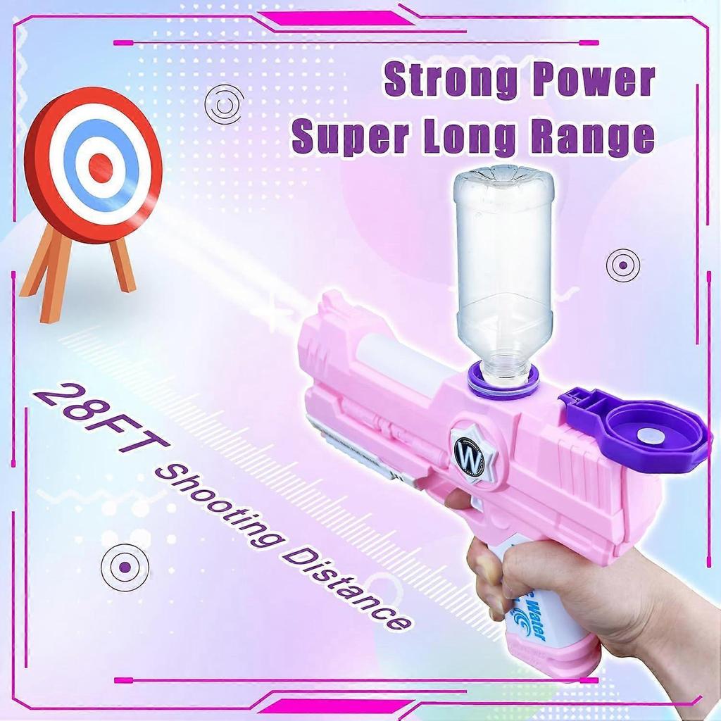 Pistola de Agua Eléctrica, Pistolas de Agua Blaster de Batalla Definitiva con Doble Boquilla de Alta Capacidad Pistolas de Chorro Automáticas Verano Exterior Playa Piscina Fiesta