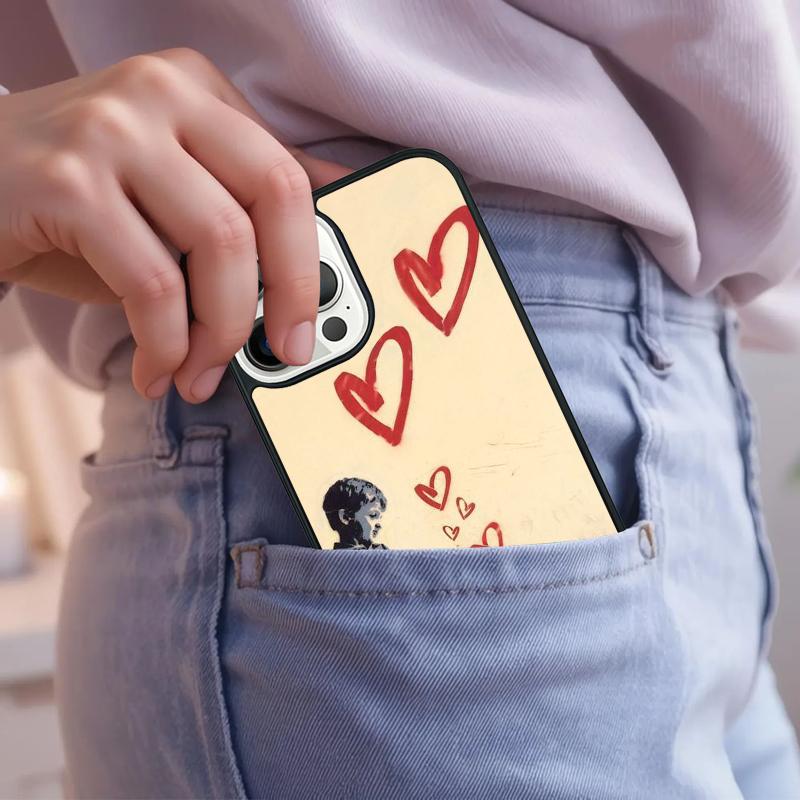 Graffiti Phone Case For iPhone 17 Air 15 16e 14 13 Pro Max Coque 12 11 Pro Max PLUS Cover