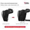 Waterproof Motorcycle Wasit Bag Drop Leg Side Bag Outdoor Casual Moto Bag Fanny Pack Hard Motorbike Hard Shell Hip Belt Backpack