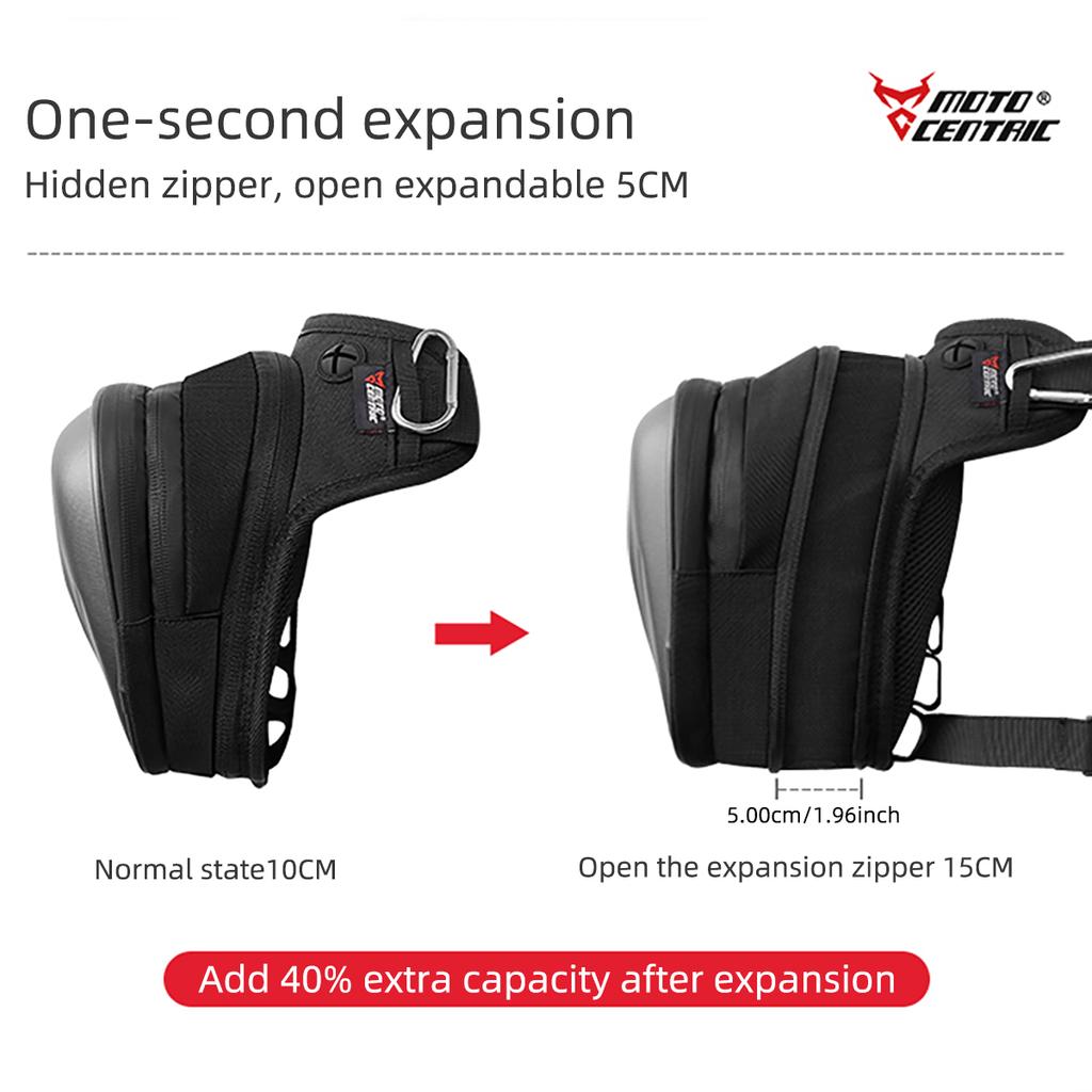 Waterproof Motorcycle Wasit Bag Drop Leg Side Bag Outdoor Casual Moto Bag Fanny Pack Hard Motorbike Hard Shell Hip Belt Backpack
