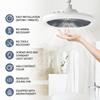 Ceiling Fans with Light and Remote Control E27 Converter Base LED Lamp Fan Silent Chandelier Fan for Bedroom Living Room Kitchen