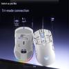 AULA Ergonomic Multi-Mode Rechargeable RGB Mouse